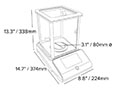 Equinox EAB Series Semi-Micro, Analytical, and Precision Balances - 2